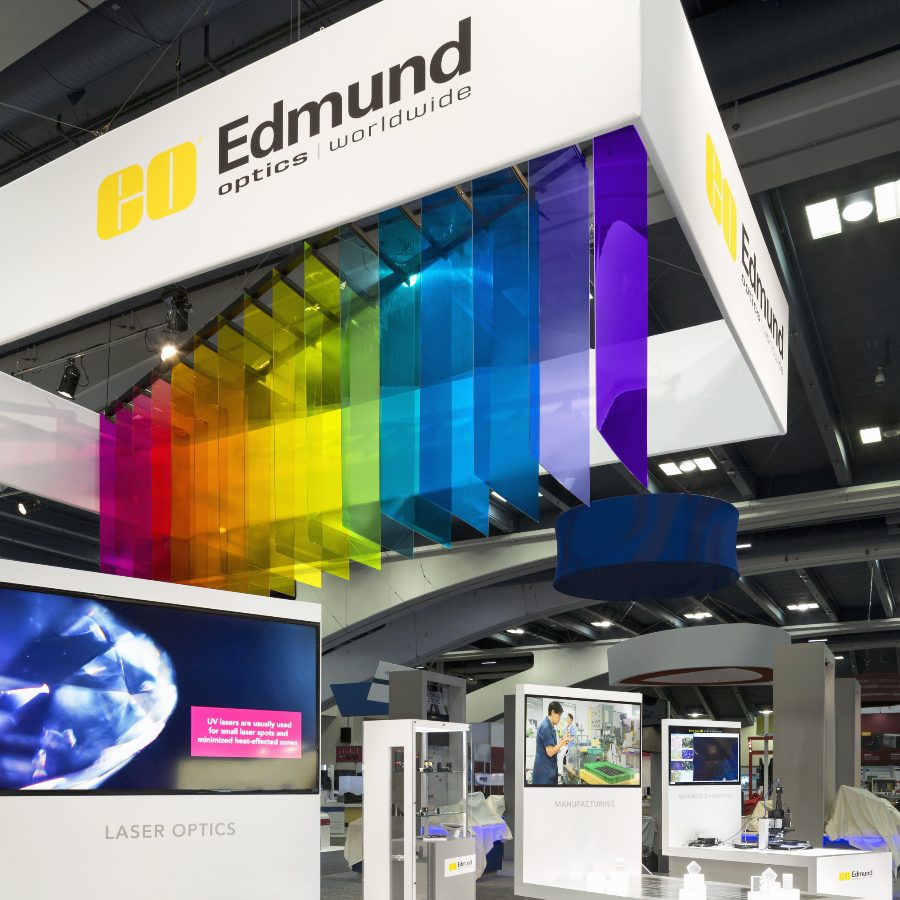 Edmund Optics trade show display