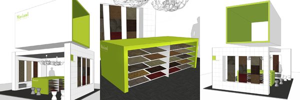 trade show design renderings