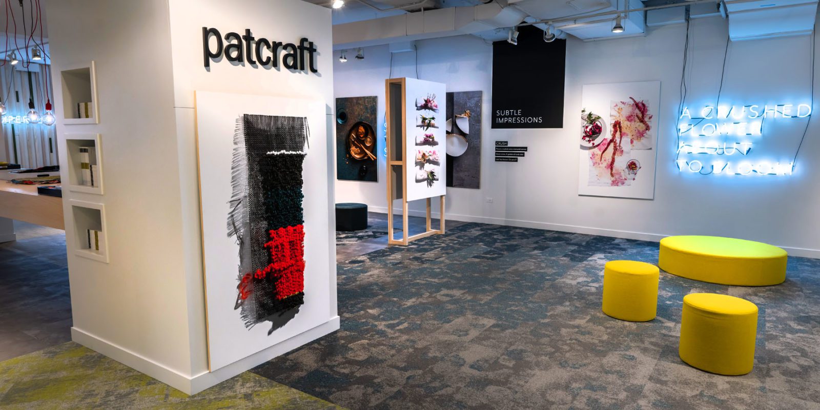 Patcraft trade show booth