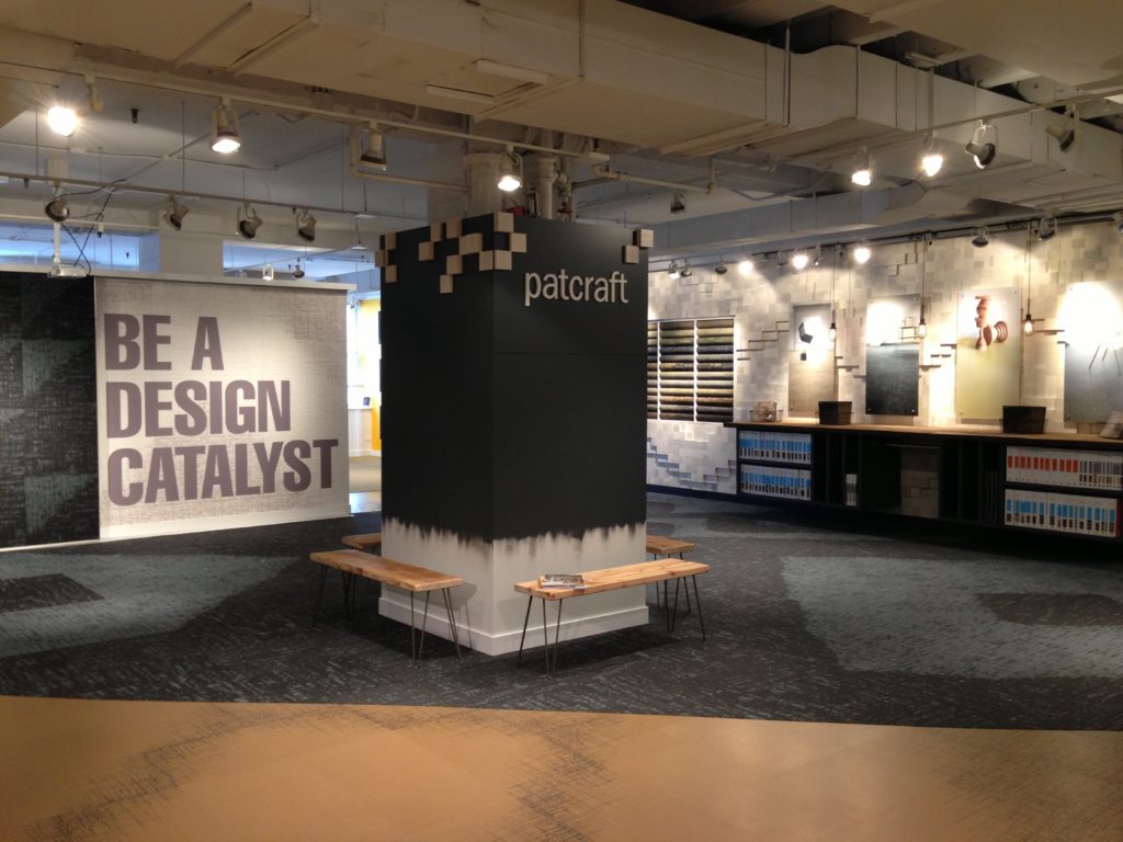 Patcraft showroom at NeoCon 2013