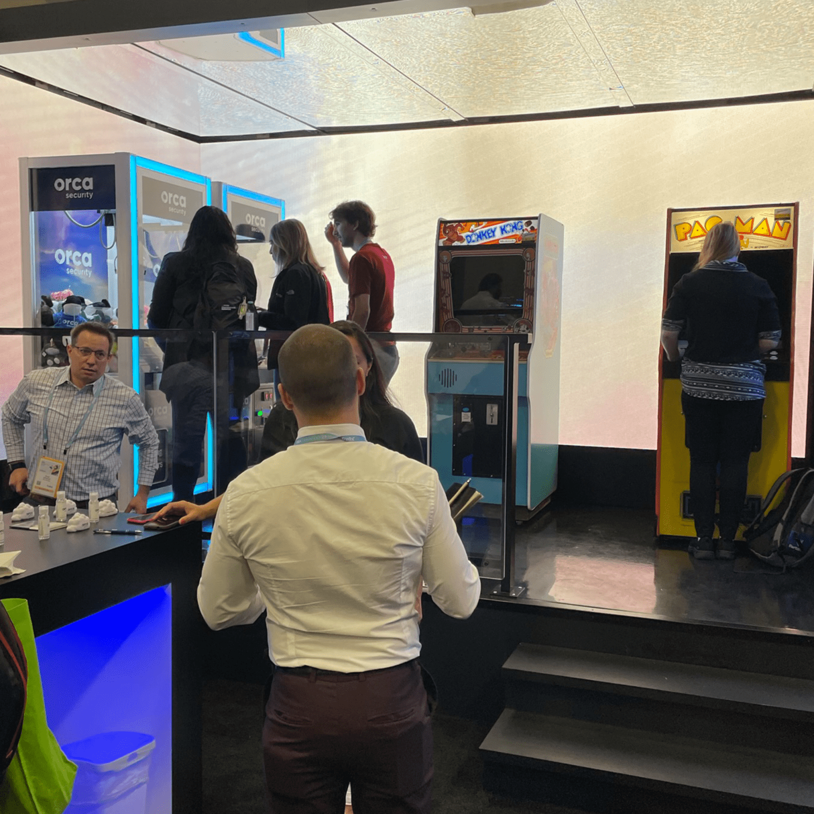 Orca Security's retro arcade games