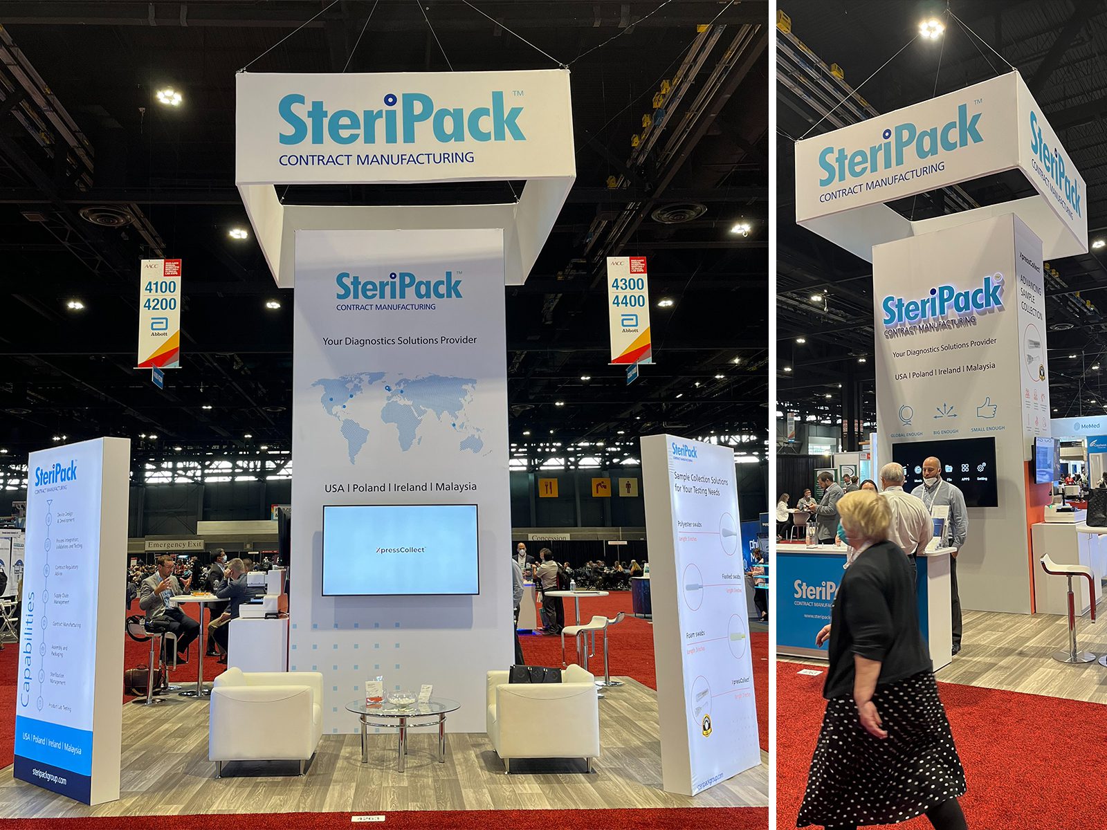 SteriPack's booth