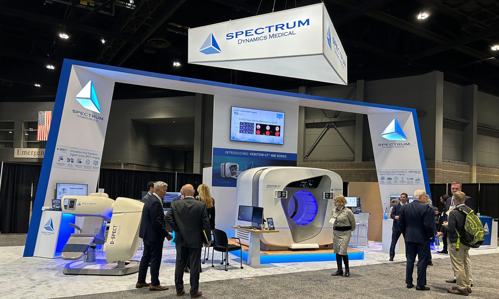 Spectrum Dynamic's exhibit at RSNA 2022