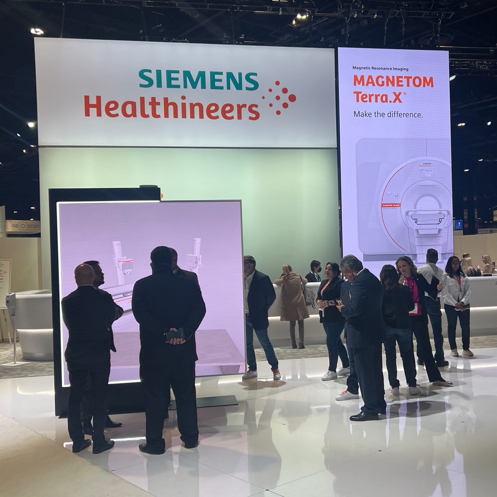 Siemens Healthineers' exhibit at RSNA