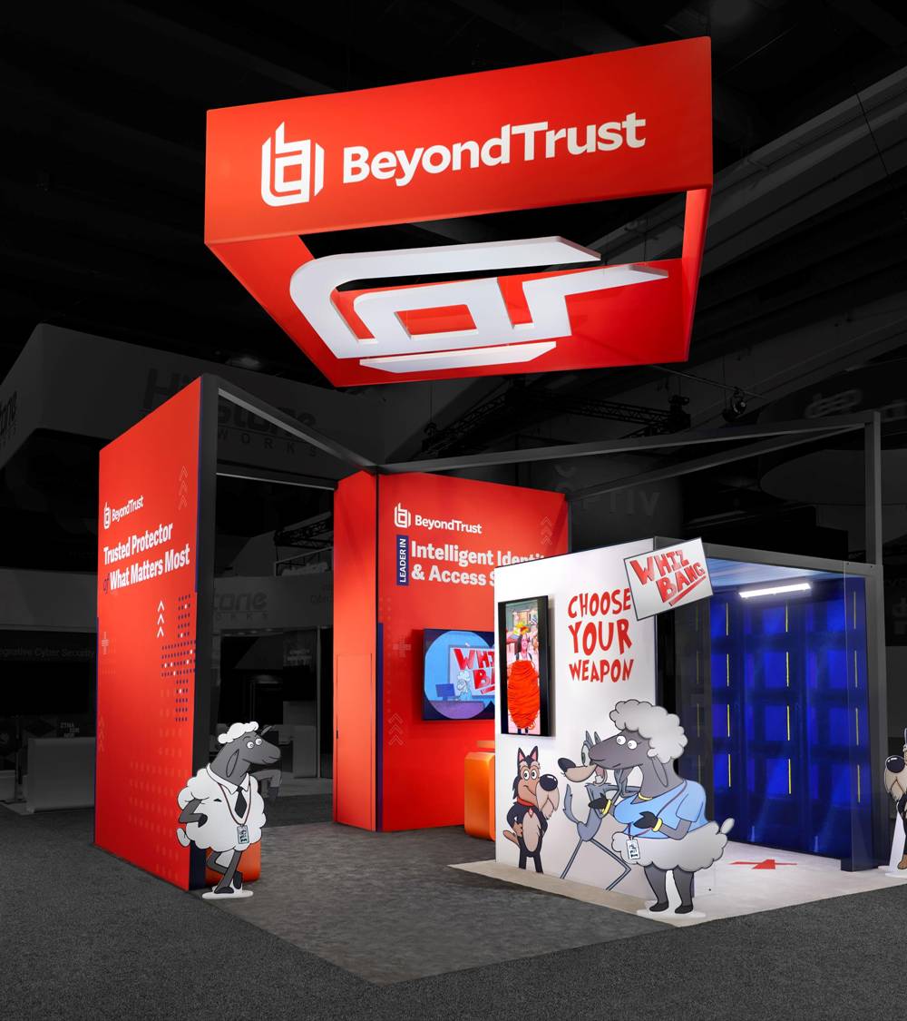 BeyondTrust Trade Show Booth