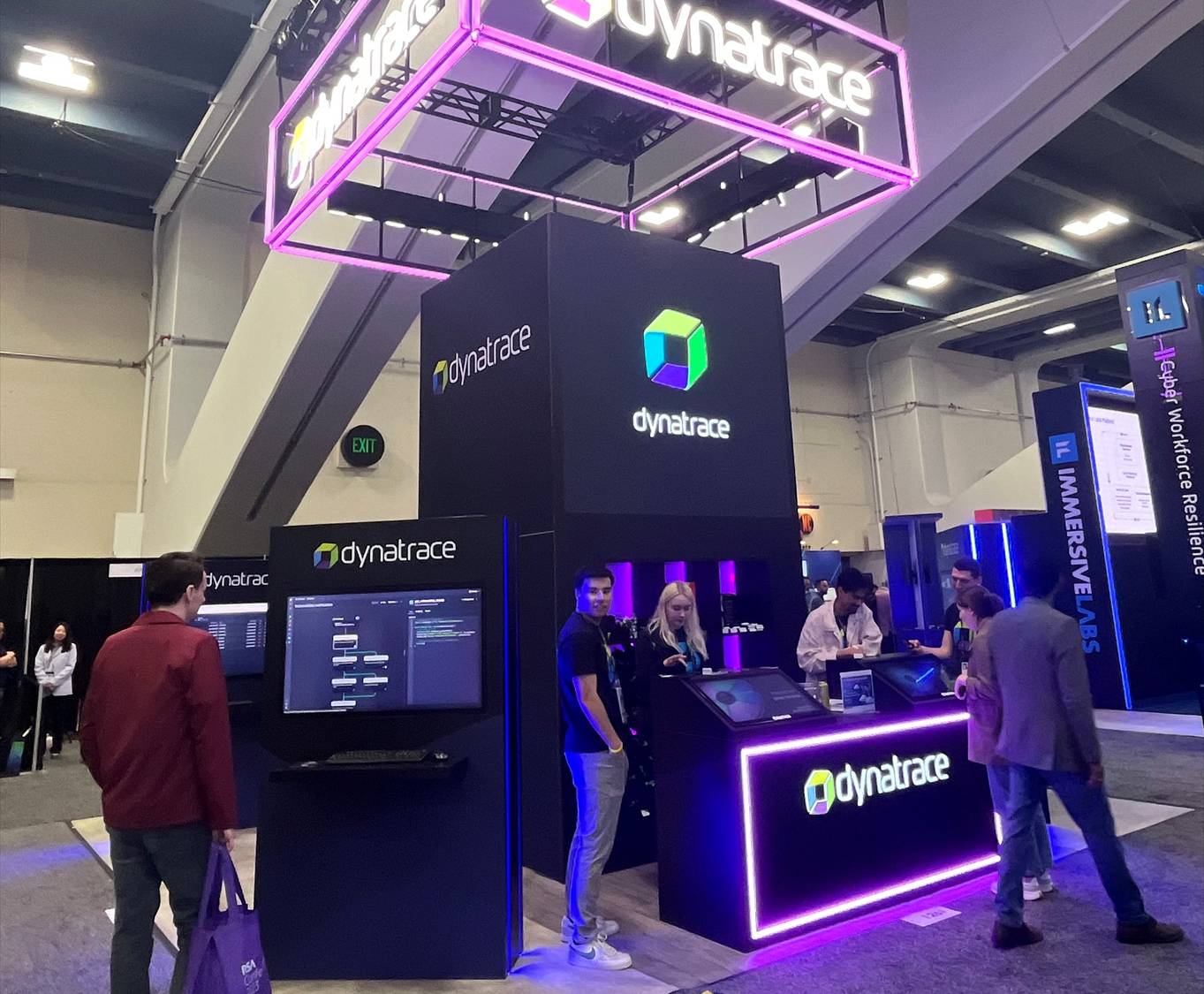 Dynatrace Trade Show Booth
