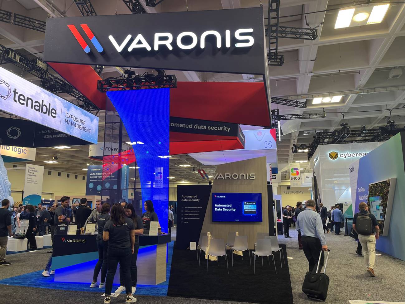 Varonis Trade Show Booth