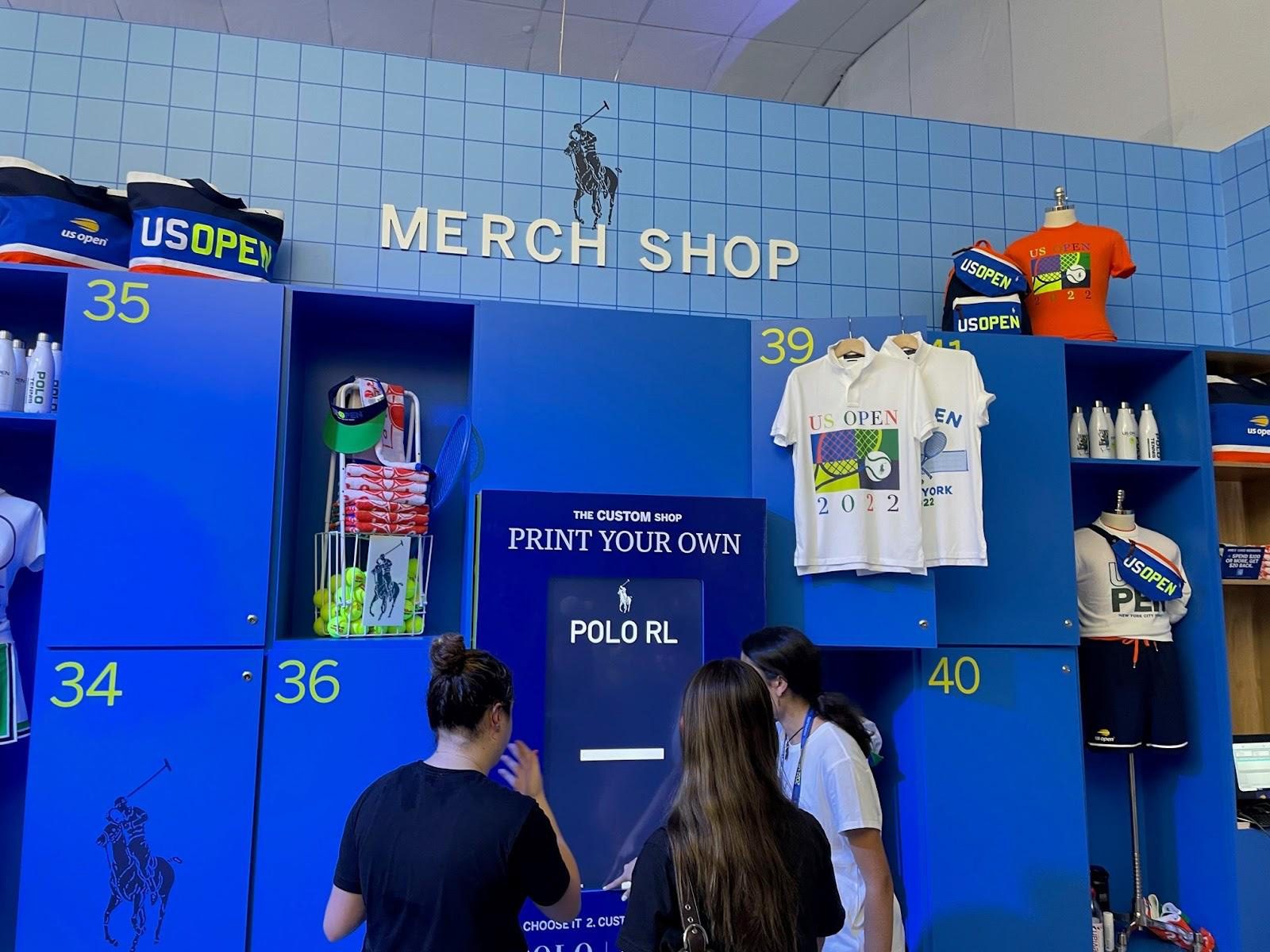 Merch Shop - US Open