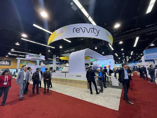 Revvity Trade Show Booth