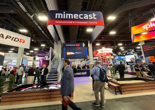 Mimecast Trade Show Booth