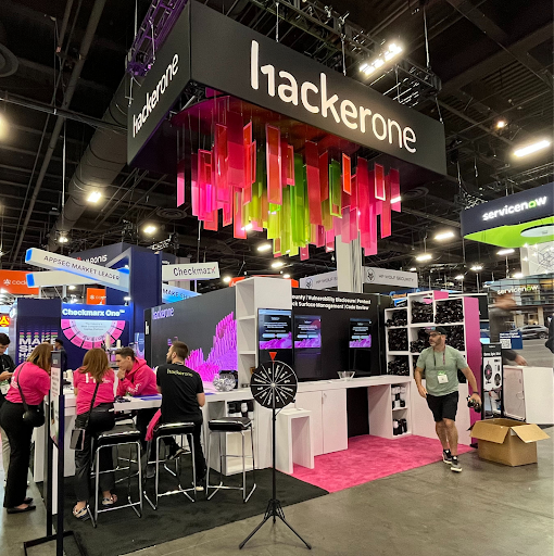 Hackerone Trade Show Booth